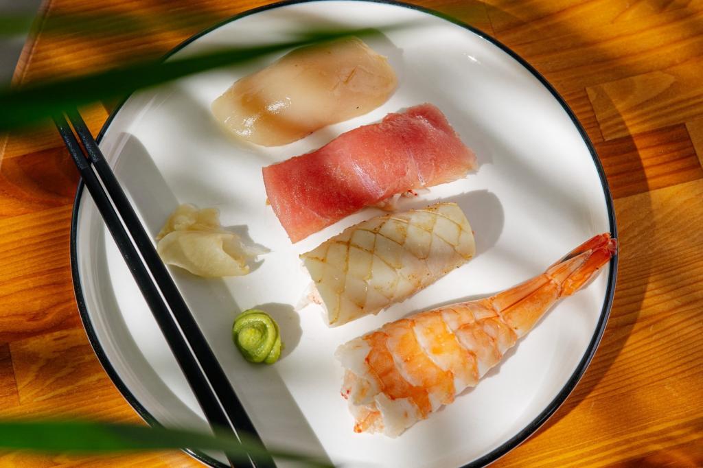 Суши на крабе